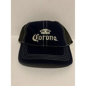 Corona Hat Adult Adjustable Blue Baseball Dad Cap Extra Beer Cerveza‎
